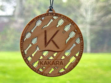Mānuka Glow hang-disc car freshener